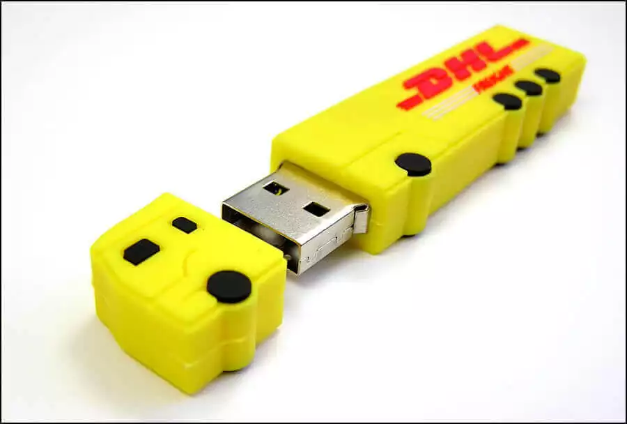 Reklamné USB na mieru - vyrobený kus